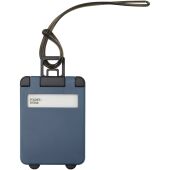 Traveler bagagelabel - Hale blauw