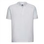 RUS Men Ultimate Cotton Polo, White, 4XL