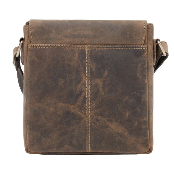 WILDERNESS - Genuine leather bag brown WILDERNESS - Genuine leather bag brown