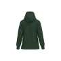 Eco damessweater met capuchon Forest Green M