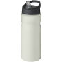 H2O Active® Eco Base 650 ml sportfles met tuitdeksel - Ivoorwit/Zwart