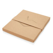 A5 kurken notitieboek incl. touchscreen pen, bruin