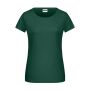 Ladies' Basic-T dark-green L