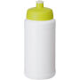 Baseline® Plus 500 ml drinkfles met sportdeksel - Wit/Lime