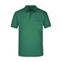 Men's Polo Pocket dark-green XL