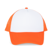 White / Vermillon Orange