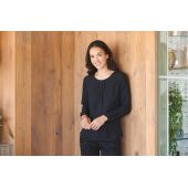 Blouse met lange mouwen Black XS