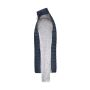 Men's Knitted Hybrid Jacket light-melange/anthracite-melange XXL