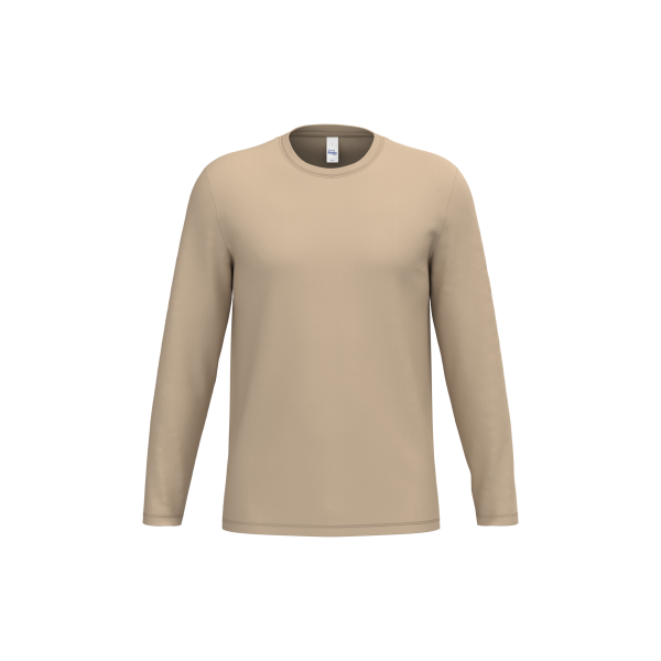 iDeal190 uniseks T-shirt LSL Ideal Sand S iDeal190 uniseks T-shirt LSL Ideal Sand S