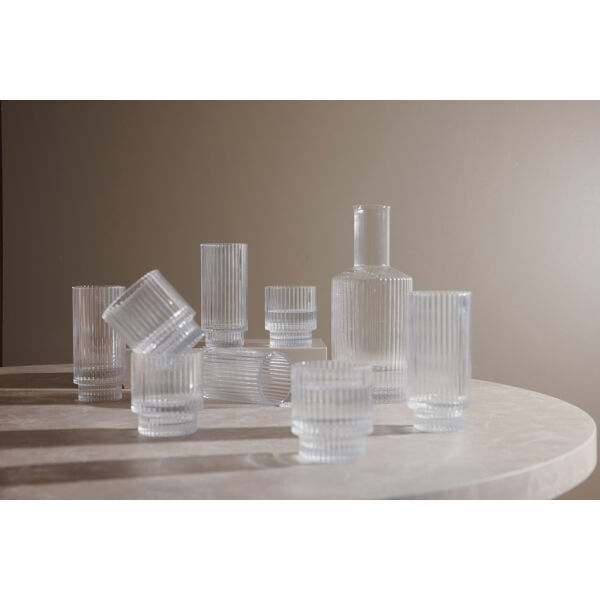 VINGA York tumbler, set van 4 stuks, transparant VINGA York tumbler, set van 4 stuks, transparant