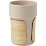 Fika 340 ml beker met bamboe hoes - Havermout Fika 340 ml beker met bamboe hoes - Havermout