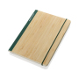 Scribe bamboe A5 Notitieboek, groen