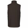 Bodywarmer van microfleece heren chocolate XXL