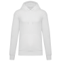 Ecologische herensweater met capuchon White 5XL Ecologische herensweater met capuchon White 5XL