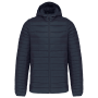 Men's lightweight hooded padded jacket Navy S