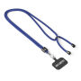 Crossbody, trendy duotone lanyard telefoonhouder van polyester Crossbody, trendy duotone lanyard telefoonhouder van polyester