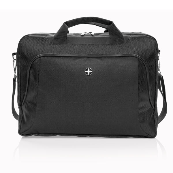 Deluxe 15” laptop tas PVC-vrij, zwart Deluxe 15” laptop tas PVC-vrij, zwart