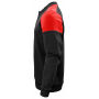 Printer Prime Polosweater Black/Red 5XL