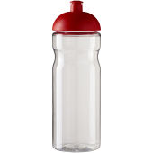 H2O Active® Base 650 ml bidon met koepeldeksel - Transparent/Rood