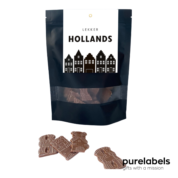 Sinterklaasgeschenk snoepgoed | Hollands-Speculaasjes-Pouch