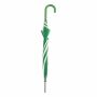 Automatisch te openen paraplu DISCO groen, wit