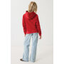 IQONIQ Yengo kids recycled katoen hoodie met steekzakken, rood (910)