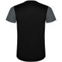 Detroit unisex sportshirt met korte mouwen - Ebony/Zwart - 2XL