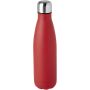 Cove 500 ml vacuüm geïsoleerde fles van RCS-gecertificeerd gerecycled roestvrij staal - Rood Cove 500 ml vacuüm geïsoleerde fles van RCS-gecertificeerd gerecycled roestvrij staal - Rood
