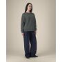 Stella Thinker - Het dames crewneck sweatshirt van gerecycled katoen - Anthracite (XS)