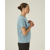 Stella Muser - Het dames Iconic T-shirt - Pebble Blue (XXL)