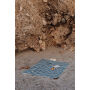 VINGA Alba GRS RPET picknickkleed L, donkerblauw