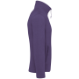 Microfleece met rits heren Purple S