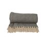JENS Living Recycled Cotton Plaid Juul Grijs