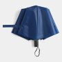 Opvouwbare, uit 2 secties bestaande manueel te openen paraplu REGULAR blauw