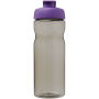 H2O Active® Eco Base 650 ml sportfles met kanteldeksel - Charcoal/Paars