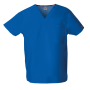 Uniseks tuniek met V-hals Royal 3XL Uniseks tuniek met V-hals Royal 3XL