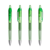 Doorzichtig Lichtgroen / Doorzichtig Lichtgroen / Zwarte Inkt