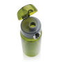 Yide RCS Gerecyclede PET lekvrije afsluitbare fles 600ml, groen