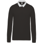 Rugbypolo Black / White 5XL