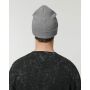 S/S Rib Beanie - Mid Heather Grey