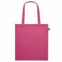 OSOLE COLOUR - Fairtrade boodschappentas 140gr - Fuchsia