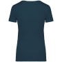 Ecologisch dames T-shirt Peacock Blue XXL