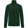Microfleece met rits heren Forest Green 5XL