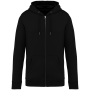 Ecologisch uniseks sweatvest met capuchon Black XXL