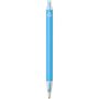 Spectrum balpen van gerecycled aluminium (blauwe inkt) - Lichtblauw