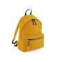 RECYCLED BACKPACK, MUSTARD, One size, BAG BASE