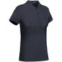 Prince biologisch katoenen damespolo met korte mouwen - Navy Blue - 3XL