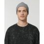 S/S Rib Beanie - Mid Heather Grey