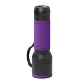 black, purple