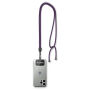 Crossbody, trendy duotone lanyard telefoonhouder van polyester Crossbody, trendy duotone lanyard telefoonhouder van polyester
